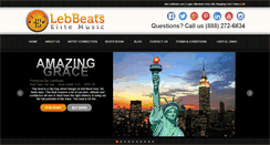 Desktop Screenshot of lebbeats.com